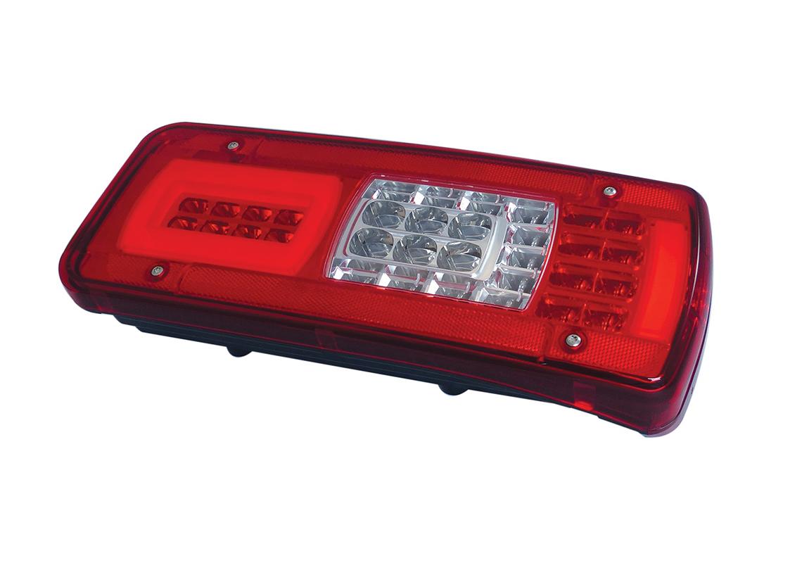 Rear lamp LED Right with alarm and HDSCS 8 pin rear conn